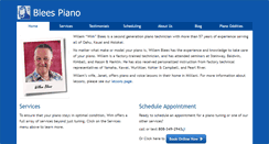 Desktop Screenshot of bleespiano.com